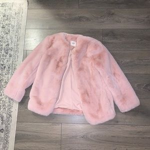 BNWT Gap faux fur jacket
